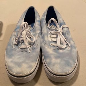 Vans authentic skate shoes In cloud wash